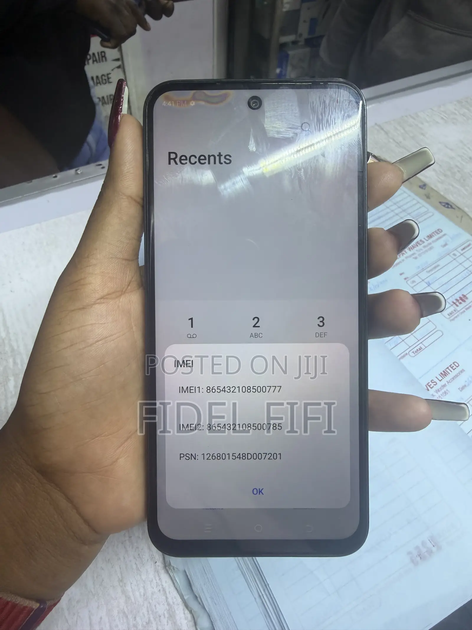 Infinix Note 8i (x683) 128 GB Blue