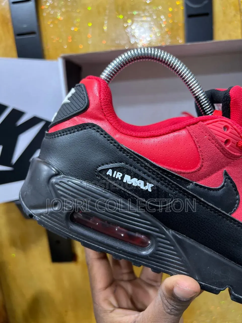 Nike Airmax 90 Speed Red Sneakers