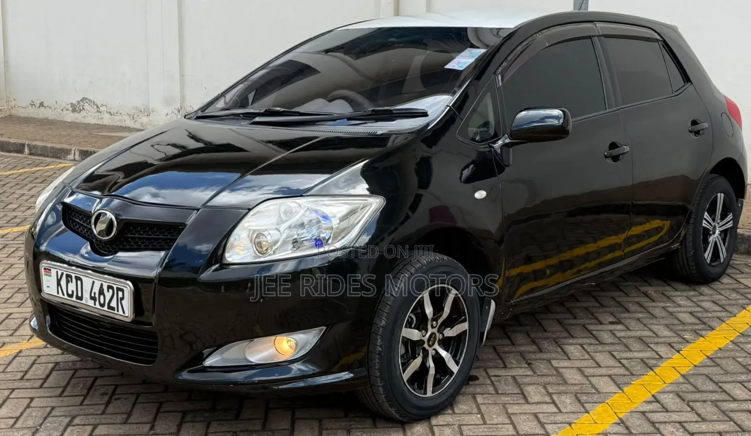 Toyota Auris 2008 Burgundy