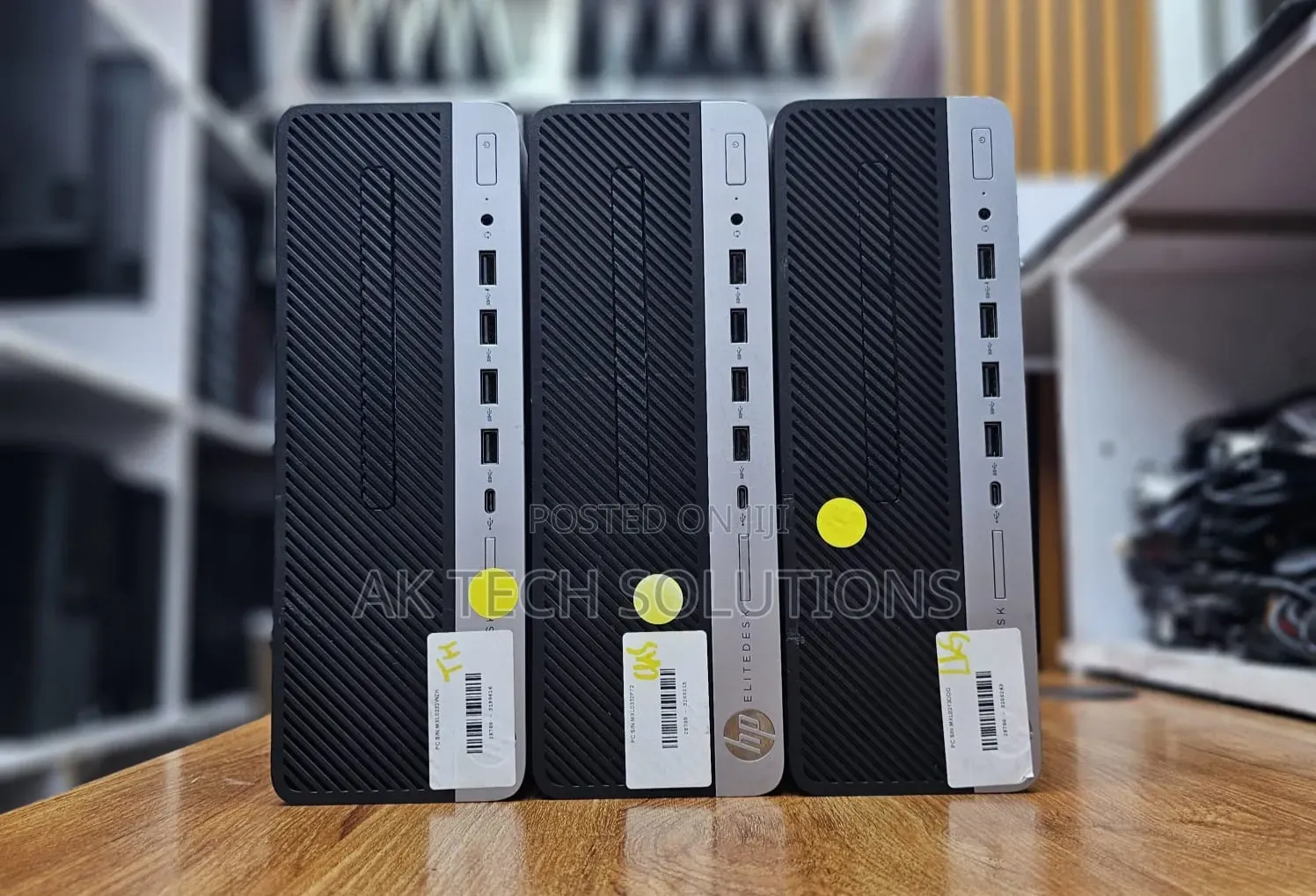 Desktop Computer HP EliteDesk 705 8GB AMD Ryzen 5 SSD 256GB