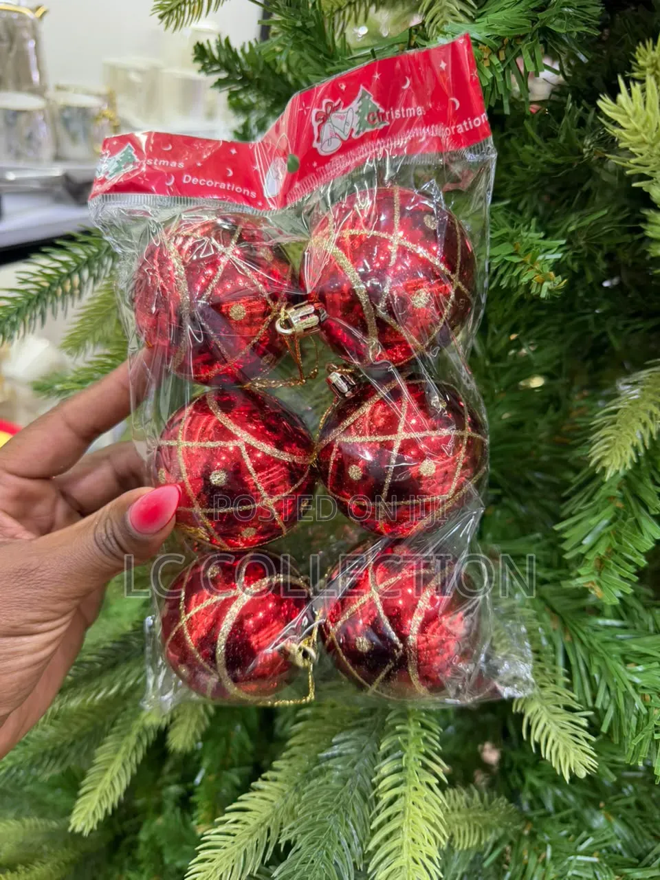 Christmas Tree Deco/Bells &Balls Each Set At