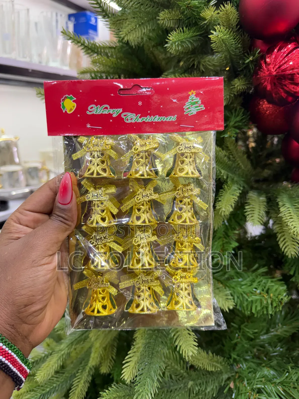 Christmas Tree Deco/Bells &Balls Each Set At