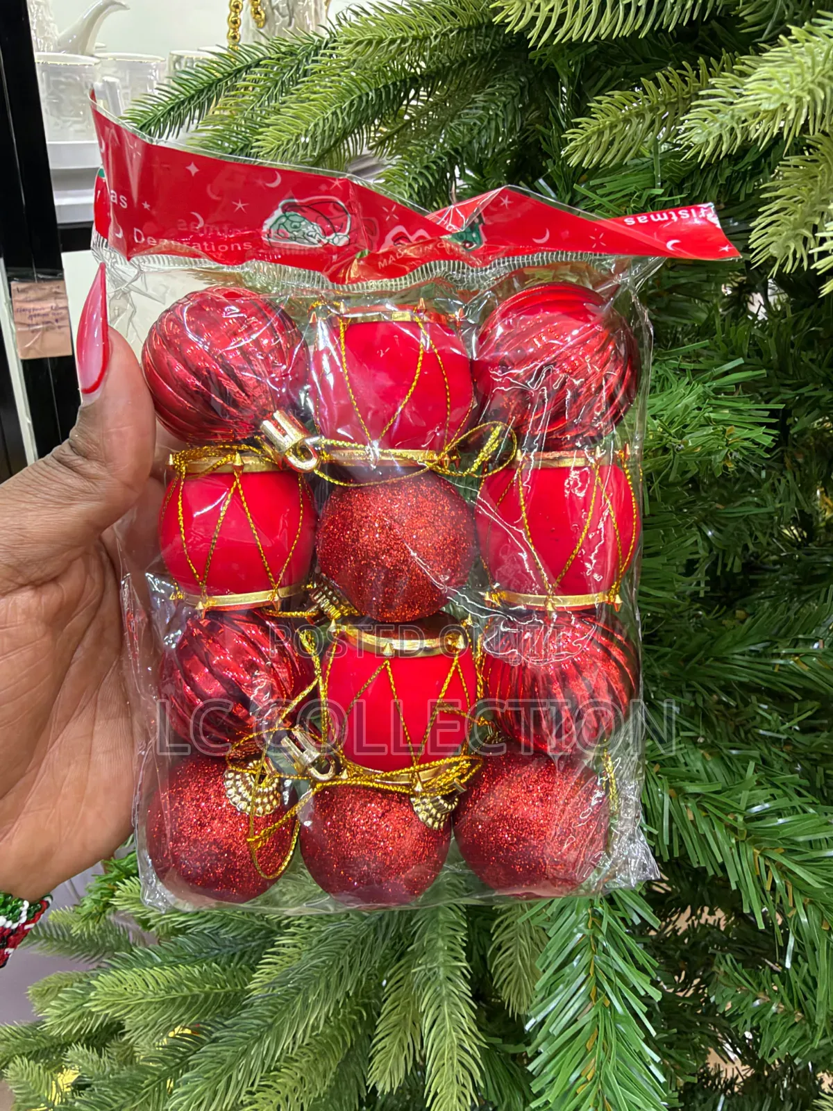 Christmas Tree Deco/Bells &Balls Each Set At