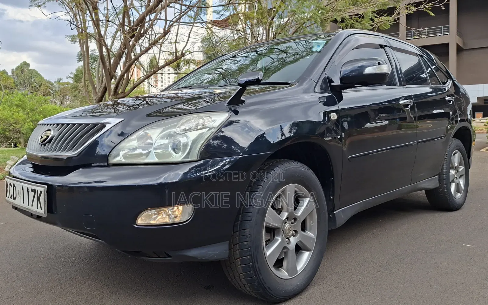 Toyota Harrier 2008 Black