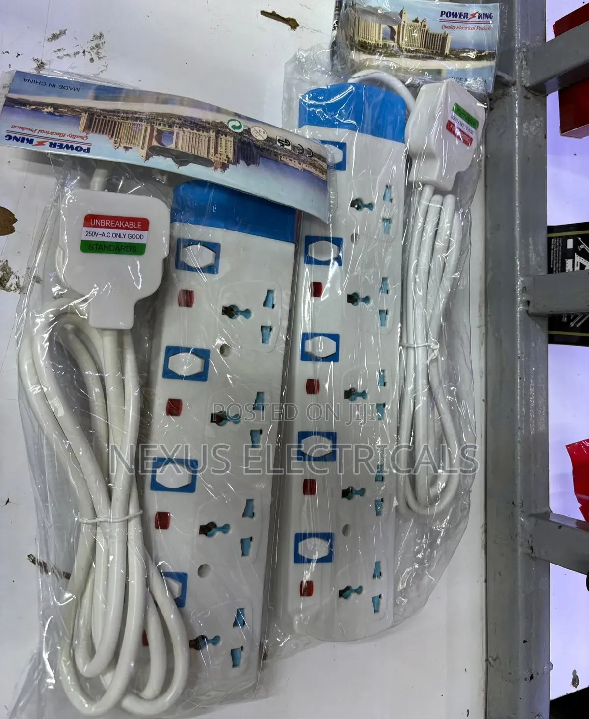 Extension Power King 5way Heavy Duty Sockets