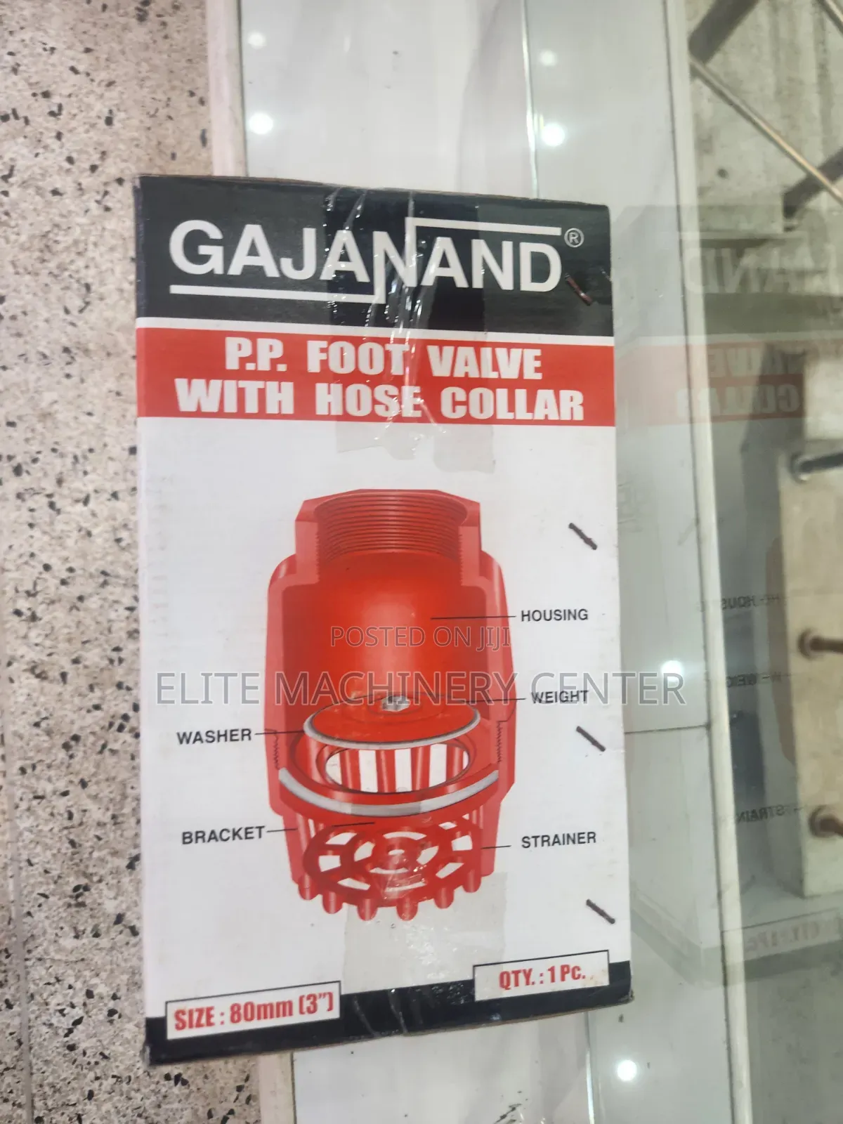 Gajanand P.P. Foot Valve With Hose Collar