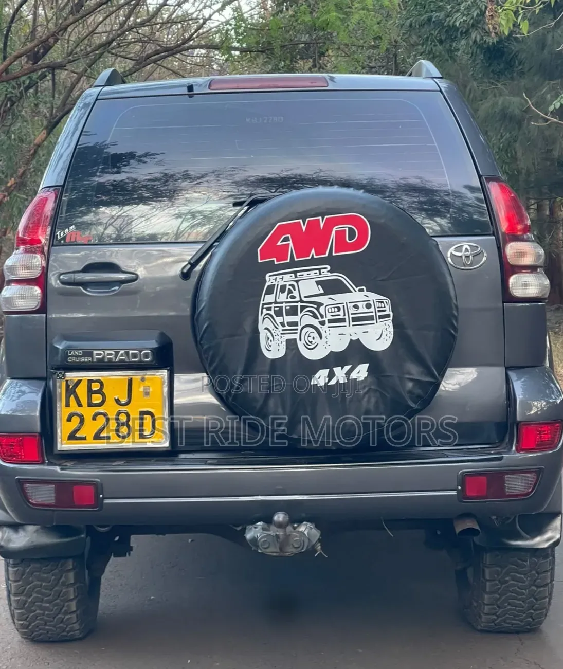 Toyota Land Cruiser Prado 3.0 D-4D 5dr 2004 Gray
