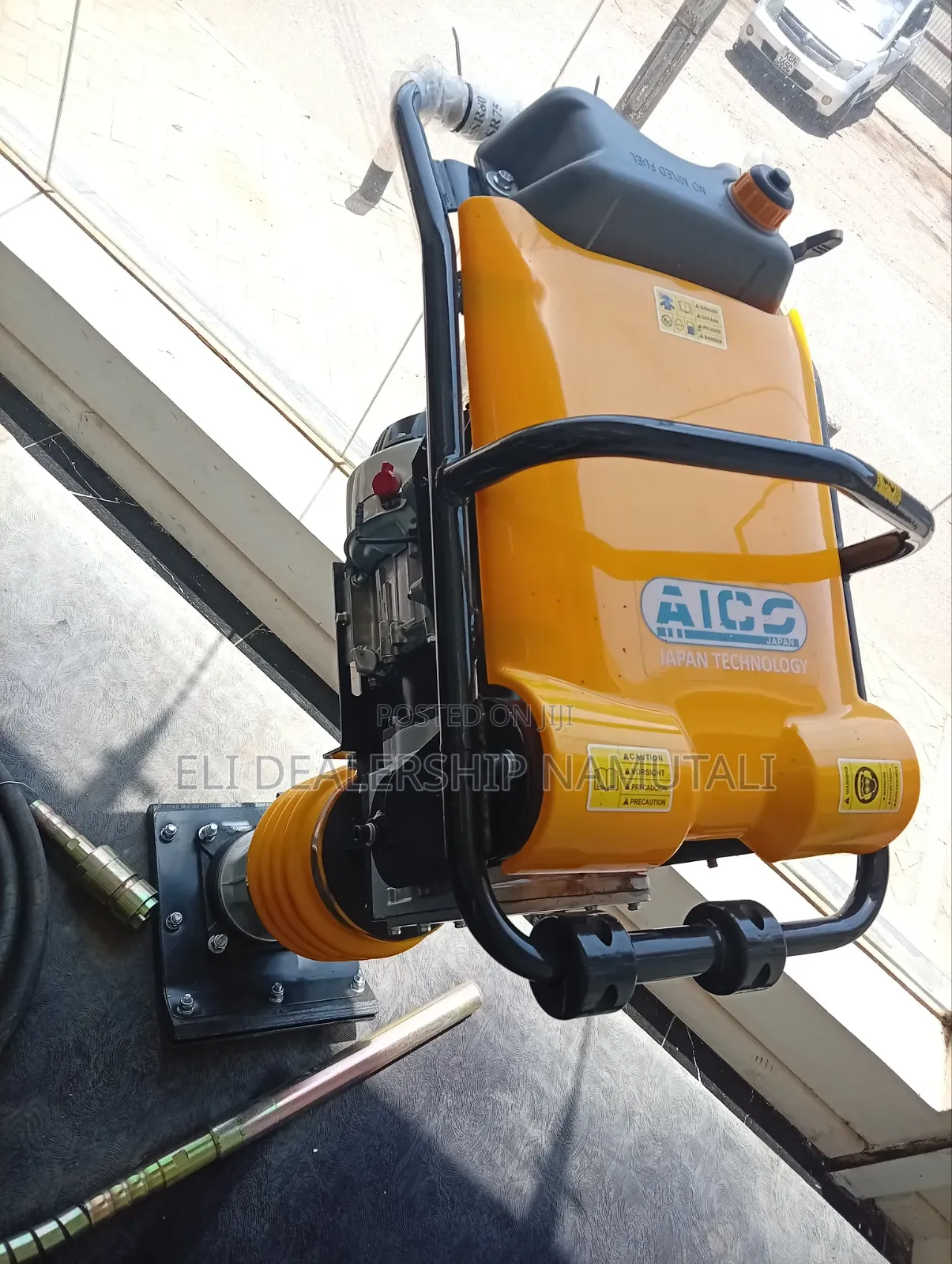 Aico Petrol Tamping Rammer – Powerful Ground Compaction Machine