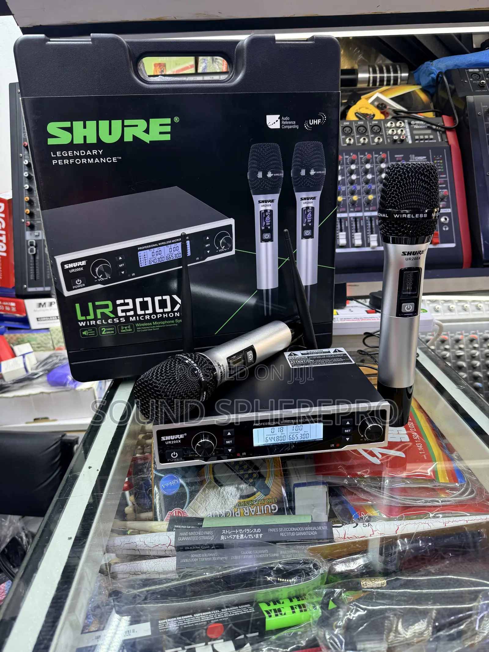 Shure UR200X 2in1 Wireless Microphones