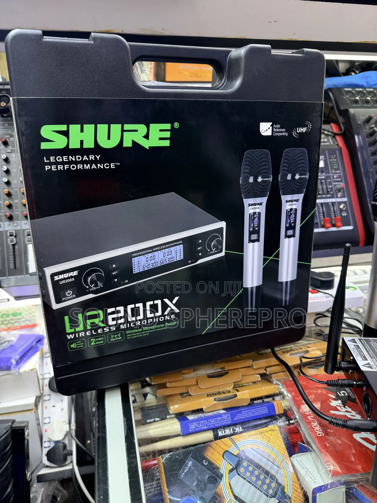Shure UR200X 2in1 Wireless Microphones