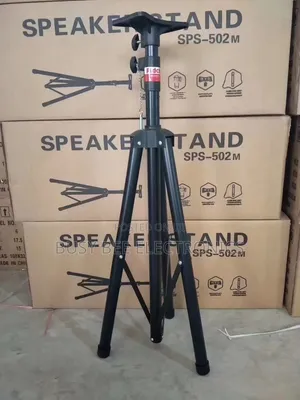 SPS-502 Adjustable Alloy Steel Black Plastic Holder