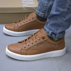 Zara K2577 Semi Casual Leather Shoes