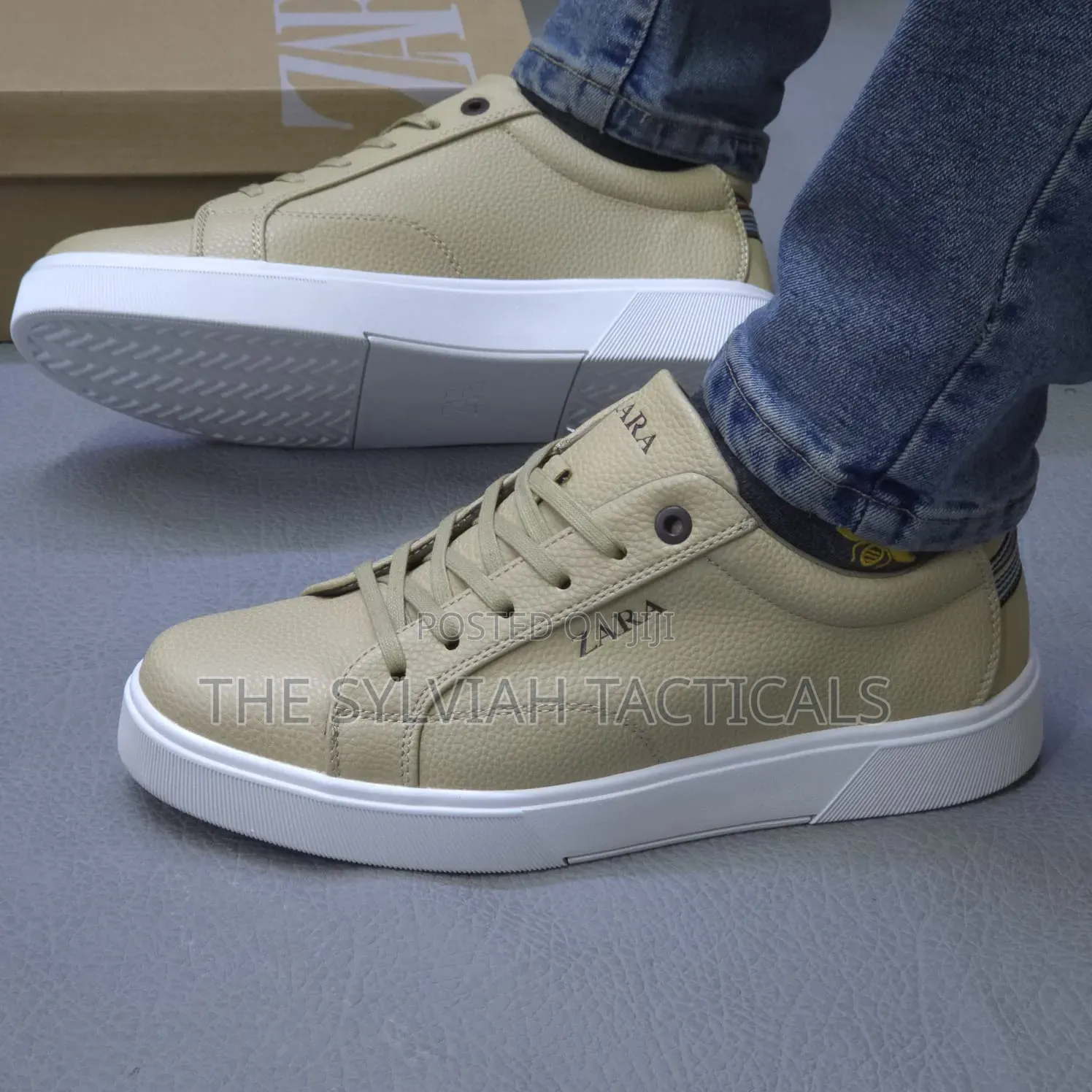 Zara K2577 Semi Casual Leather Shoes