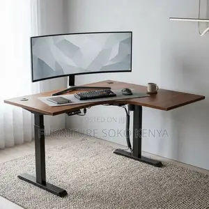 1.4 Meter L Shaped Table | Ergonomic Adjustable Desk