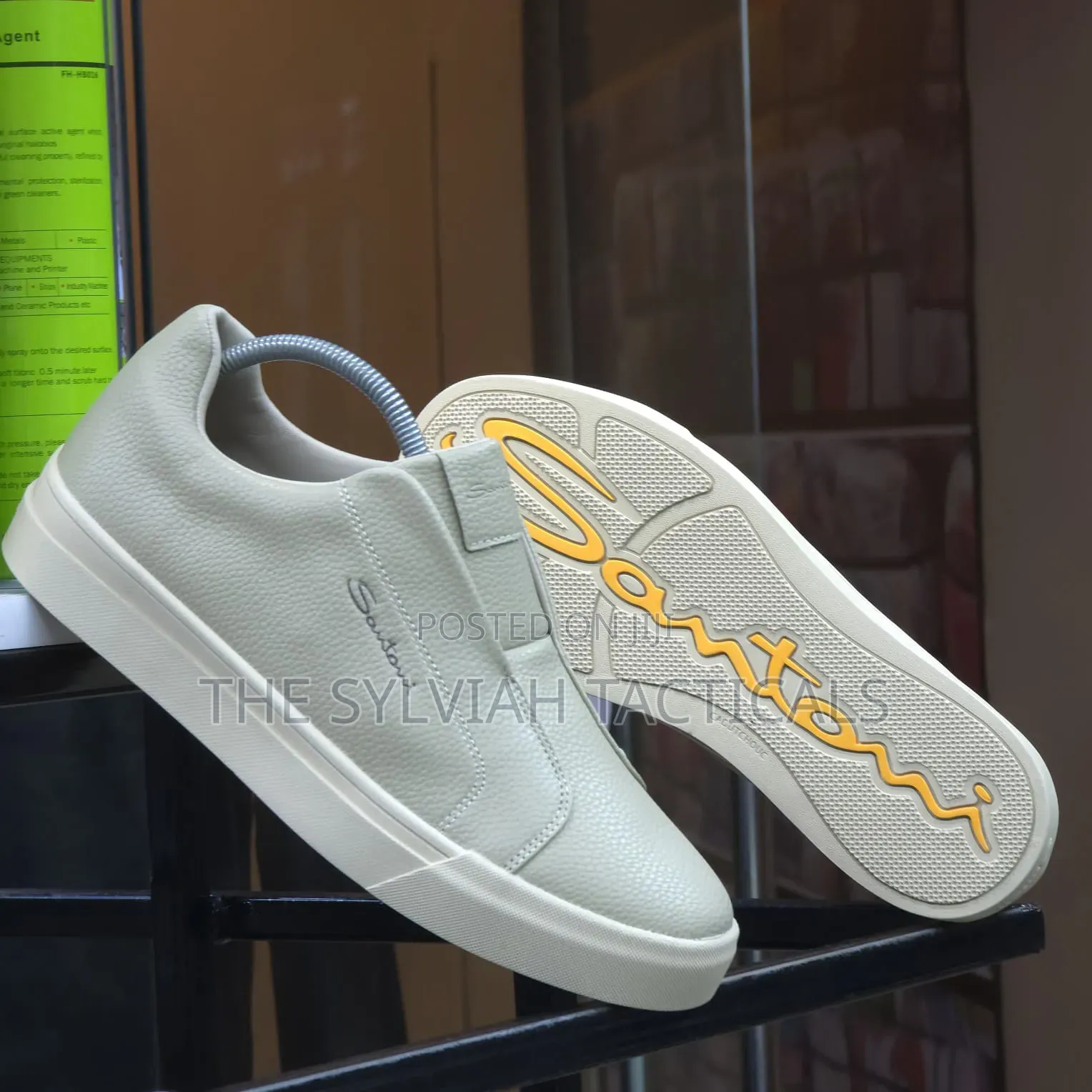 Santoni A028 Quality Semi Causal Leather Shoe's