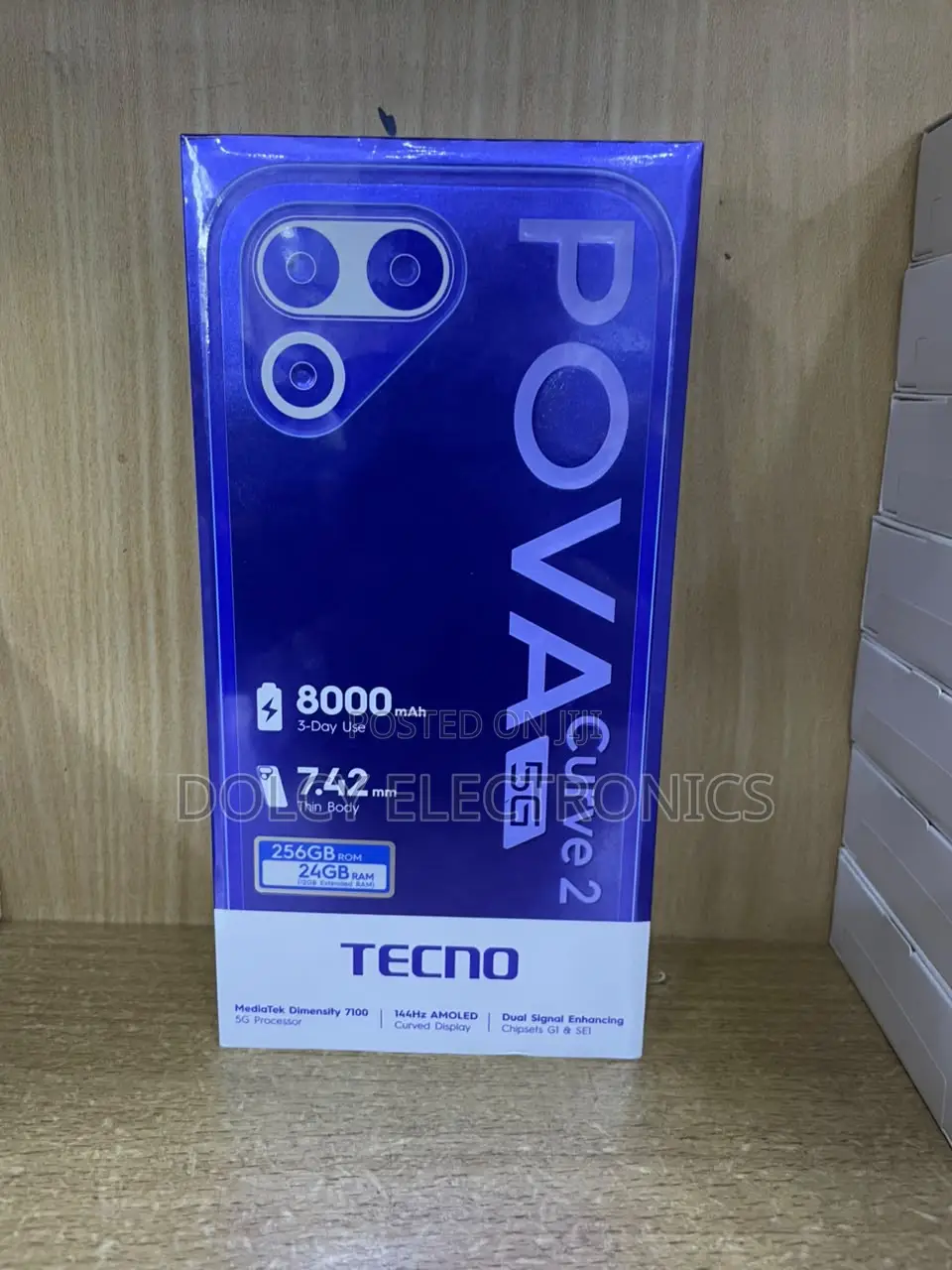 New Tecno Pova Curve 2 256 GB Gray