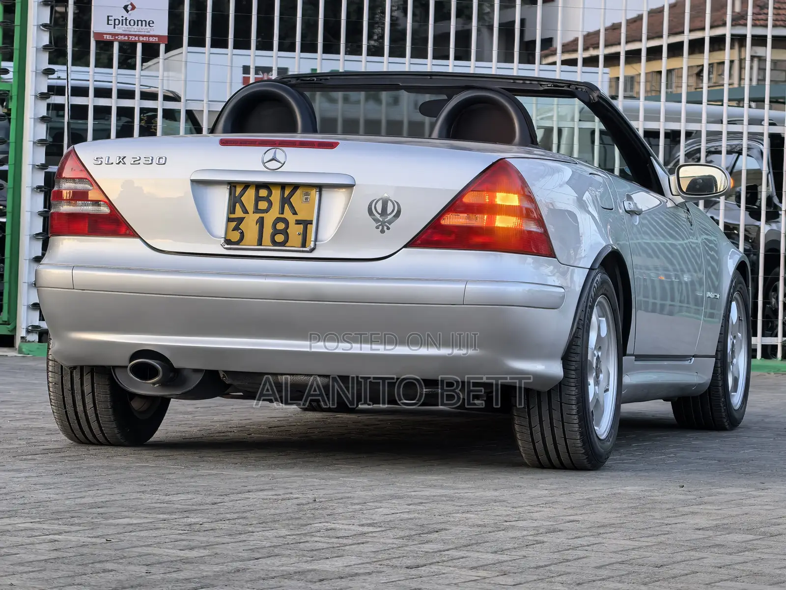 Mercedes-Benz CLK 2002 Silver