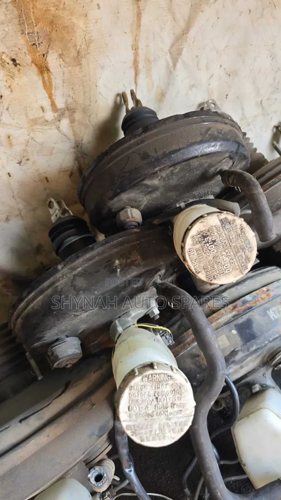 Mitsubishi Pajero Io Brake Booster and Brake Master Cylinder Complete