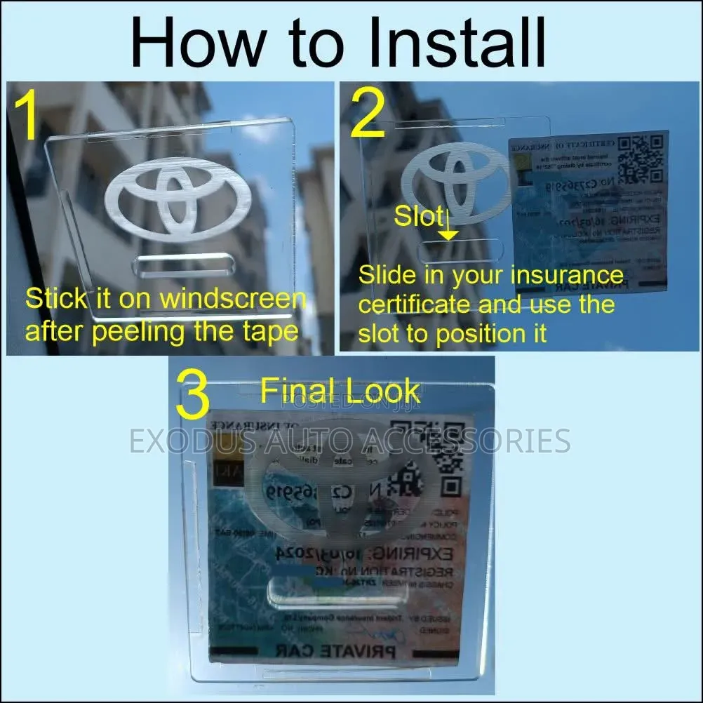 Toyota Insurance Pocket