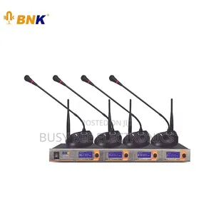 BNK 4-Channels Gooseneck Microphone Conference BK6666