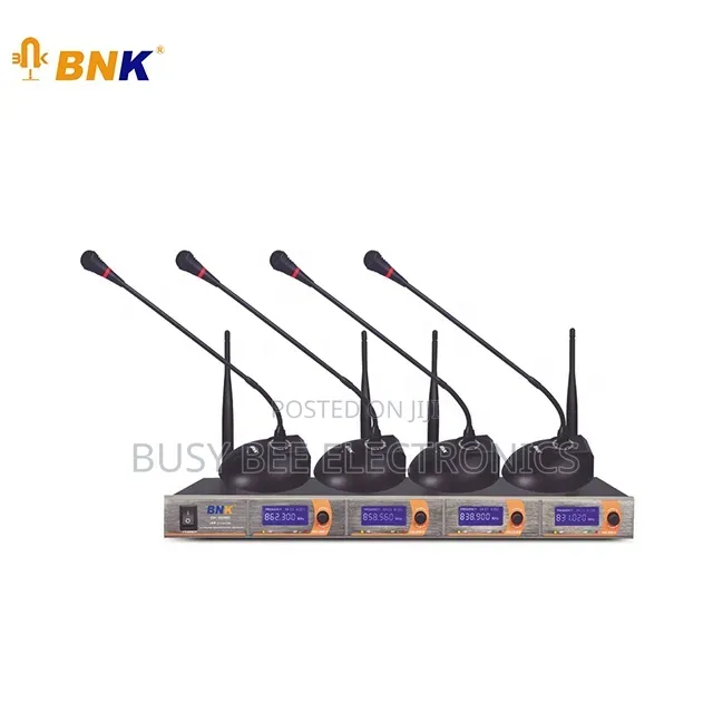 BNK 4-Channels Gooseneck Microphone Conference BK6666