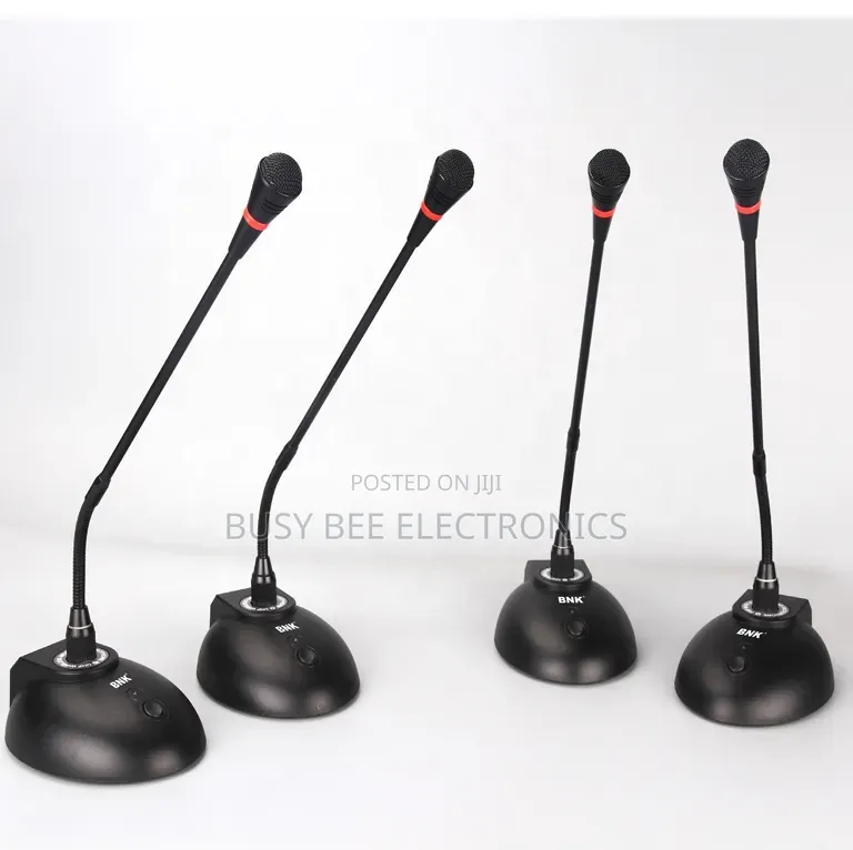 BNK 4-Channels Gooseneck Microphone Conference BK6666