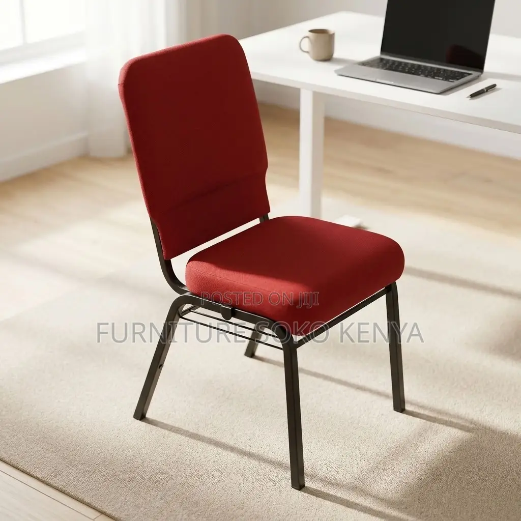 Church Event Seats | Heavy Cushioned | Mid Backrest Chair