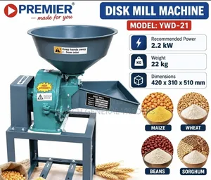 Premier YWD-21 Commercial Disk Mill Machine