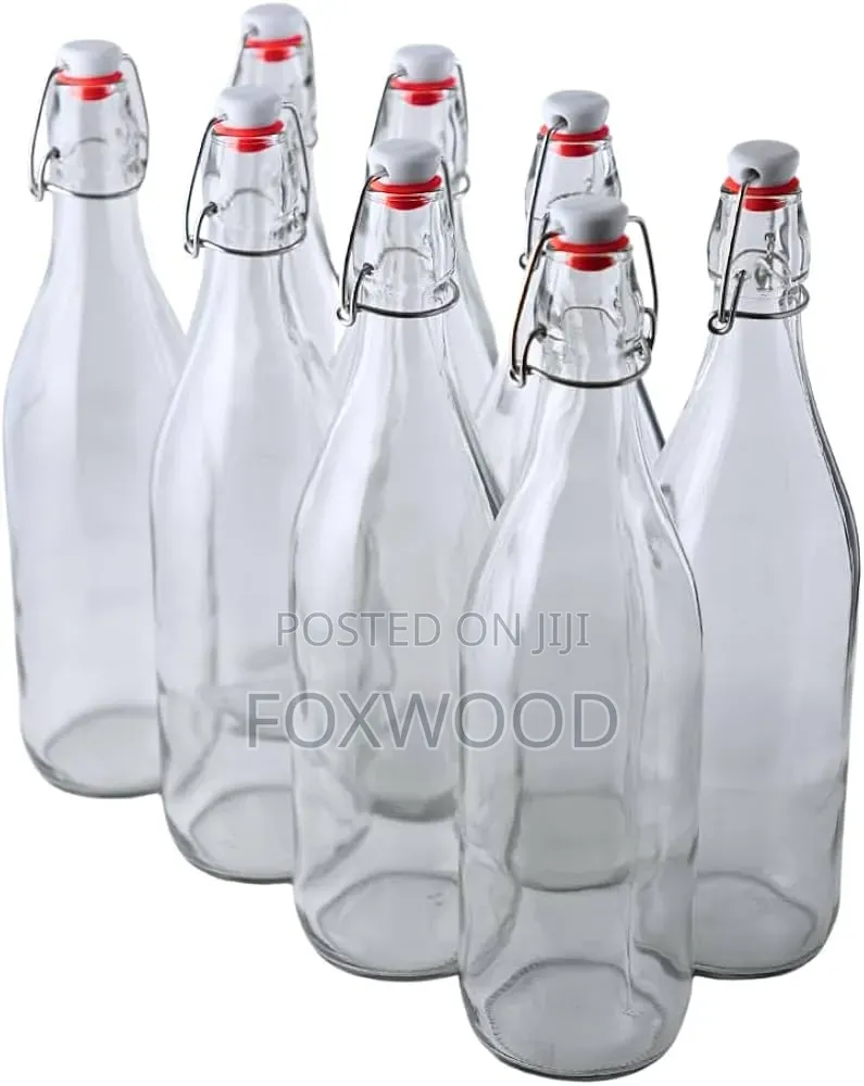 Glass Bottles With a Flip-Top (Swing-Top 1litre