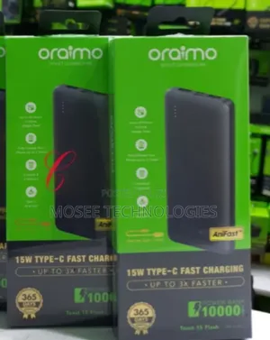 Oraimo Toast 15 Flash 15W Portable Power Bank