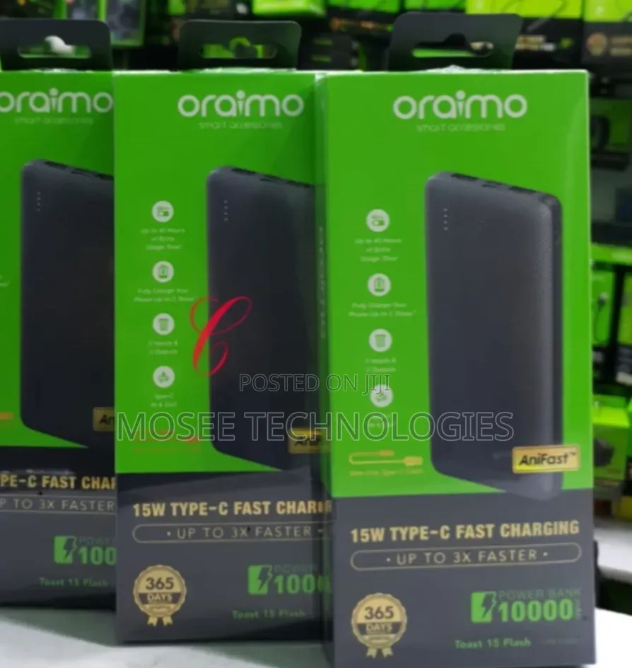 Oraimo OPB-1100D 10,000mAh Backup Battery