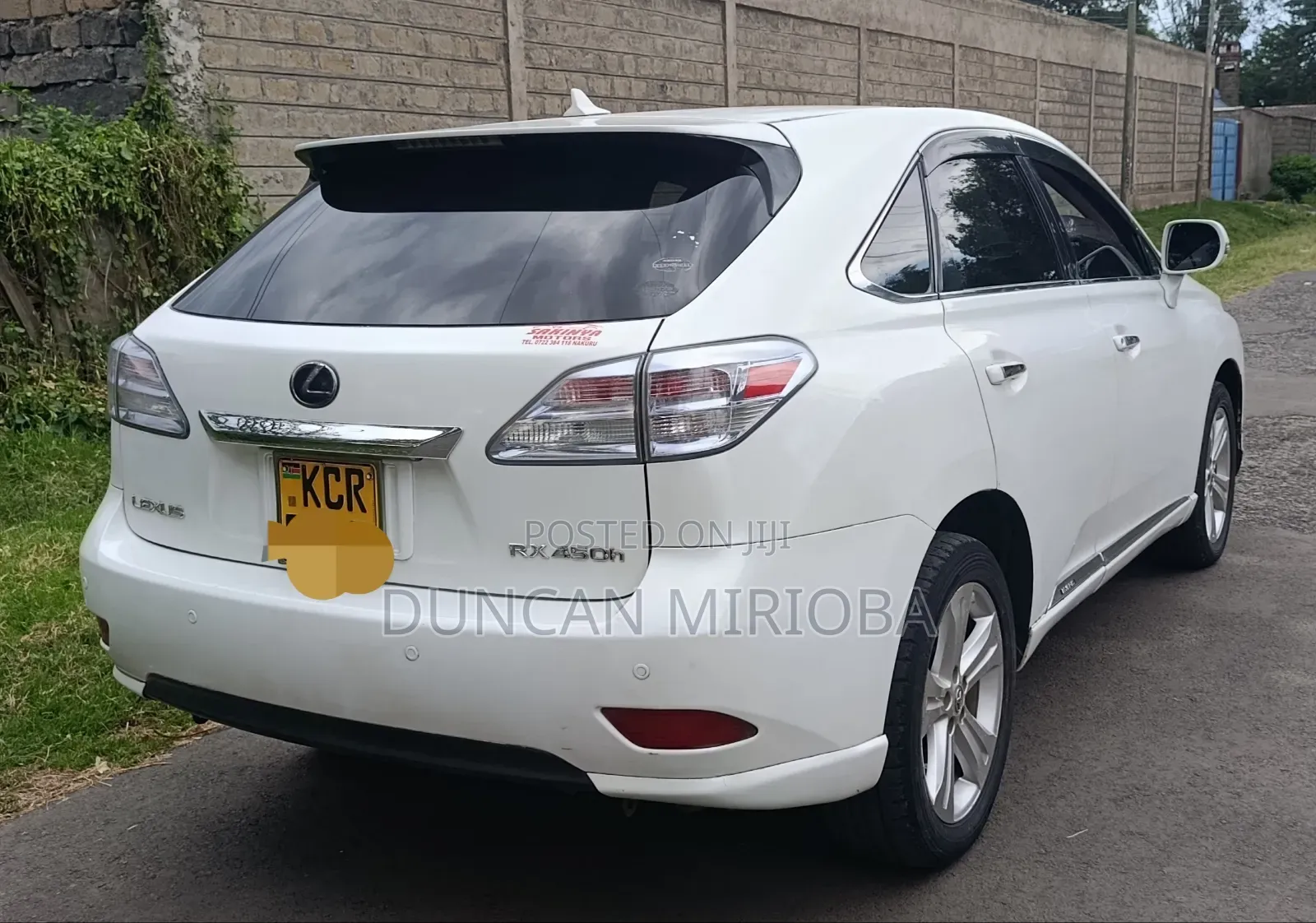 Lexus RX 2012 White