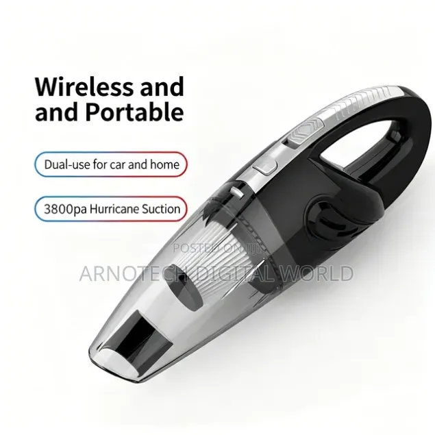 Cordless Car Vacuum Cleaner Strong Suction Portable Home Car Duster