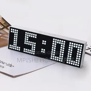 Dot Matrix LED Digital Alarm Clock