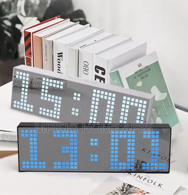 Dot Matrix LED Digital Alarm Clock