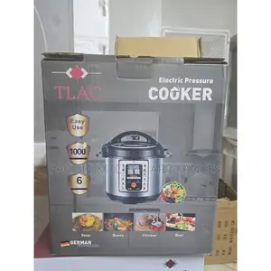Tlac 6 Litres Electric Pressure Cooker, 6ltr, 1000w
