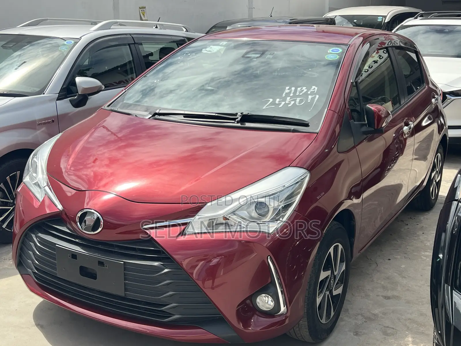 Toyota Vitz 2020 Burgundy