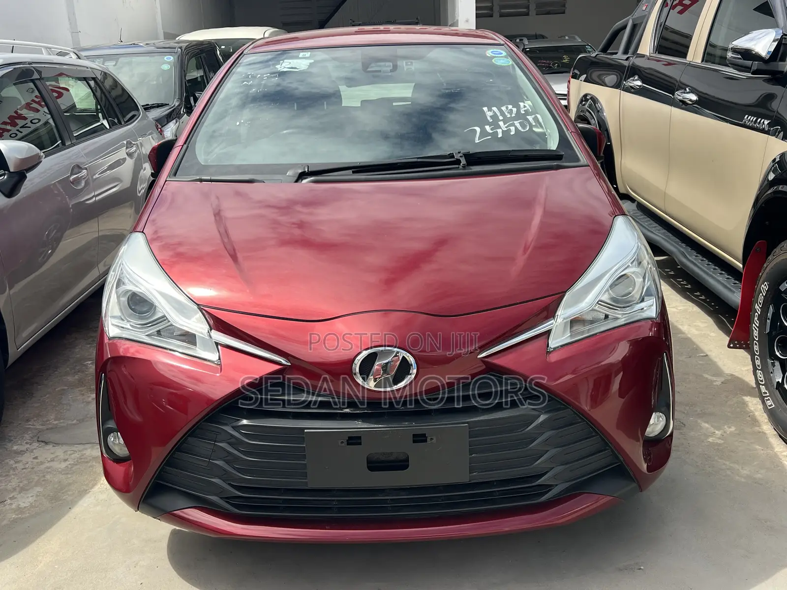 Toyota Vitz 2020 Burgundy