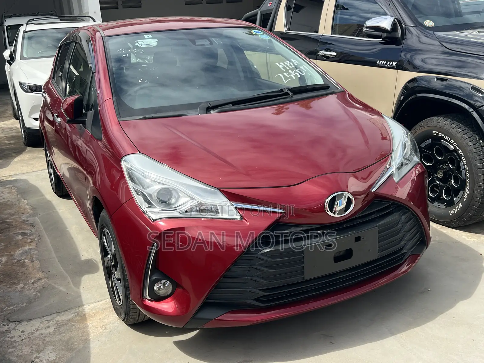 Toyota Vitz 2020 Burgundy