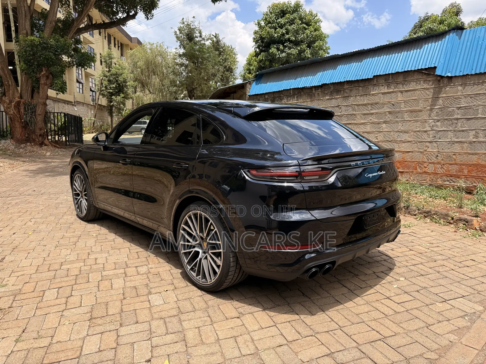 Porsche Cayenne Turbo AWD 2020 Black