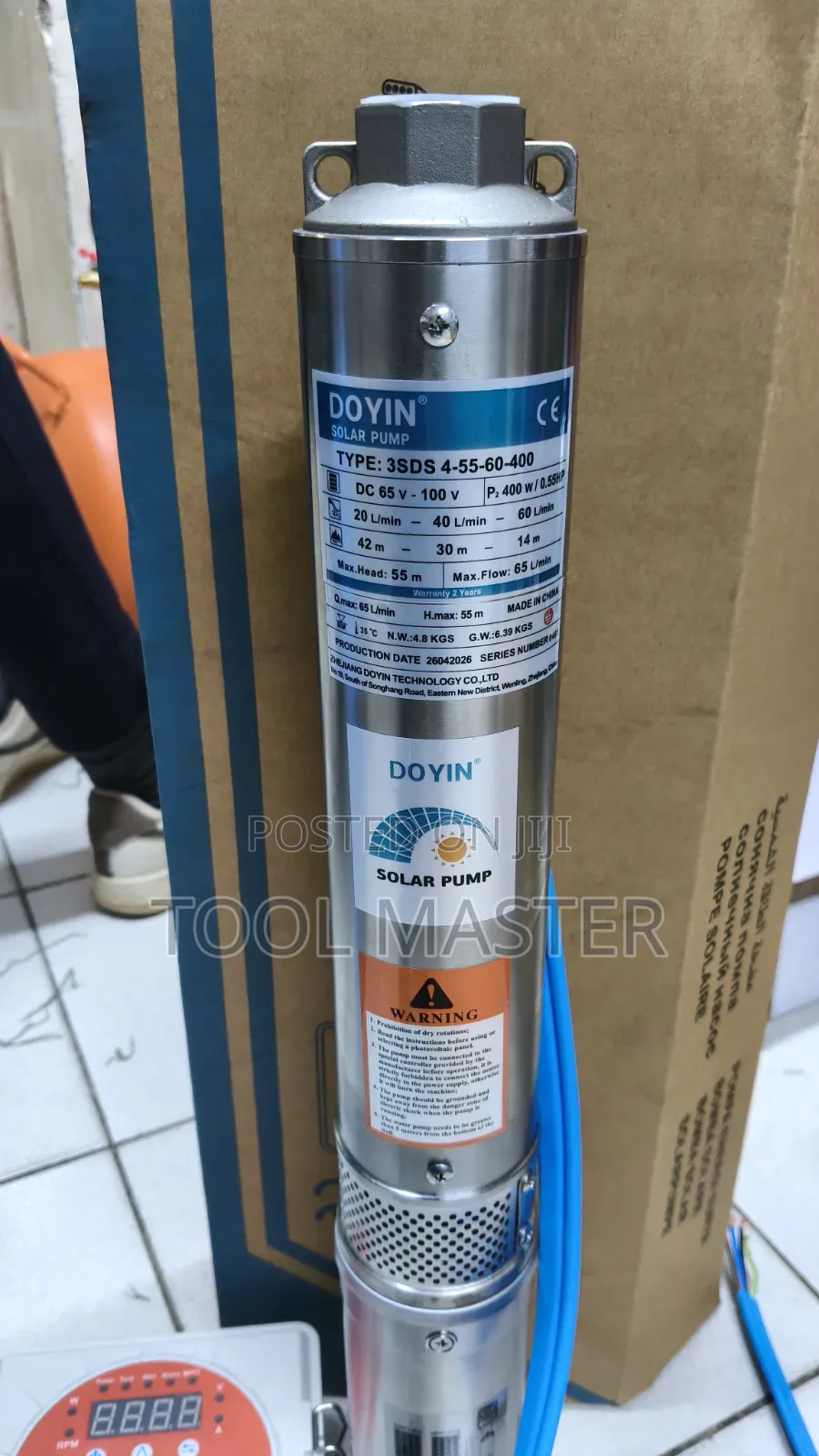 Doyin 400w Solar Submersible Pump/Quality Doyin. Submersible Pump