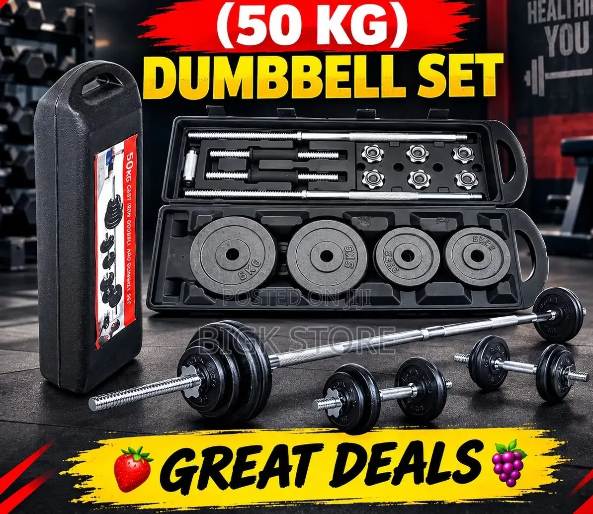 50kgs York Dumbell Set