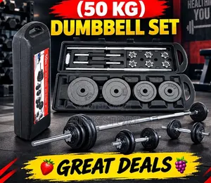 50kgs York Dumbell Set