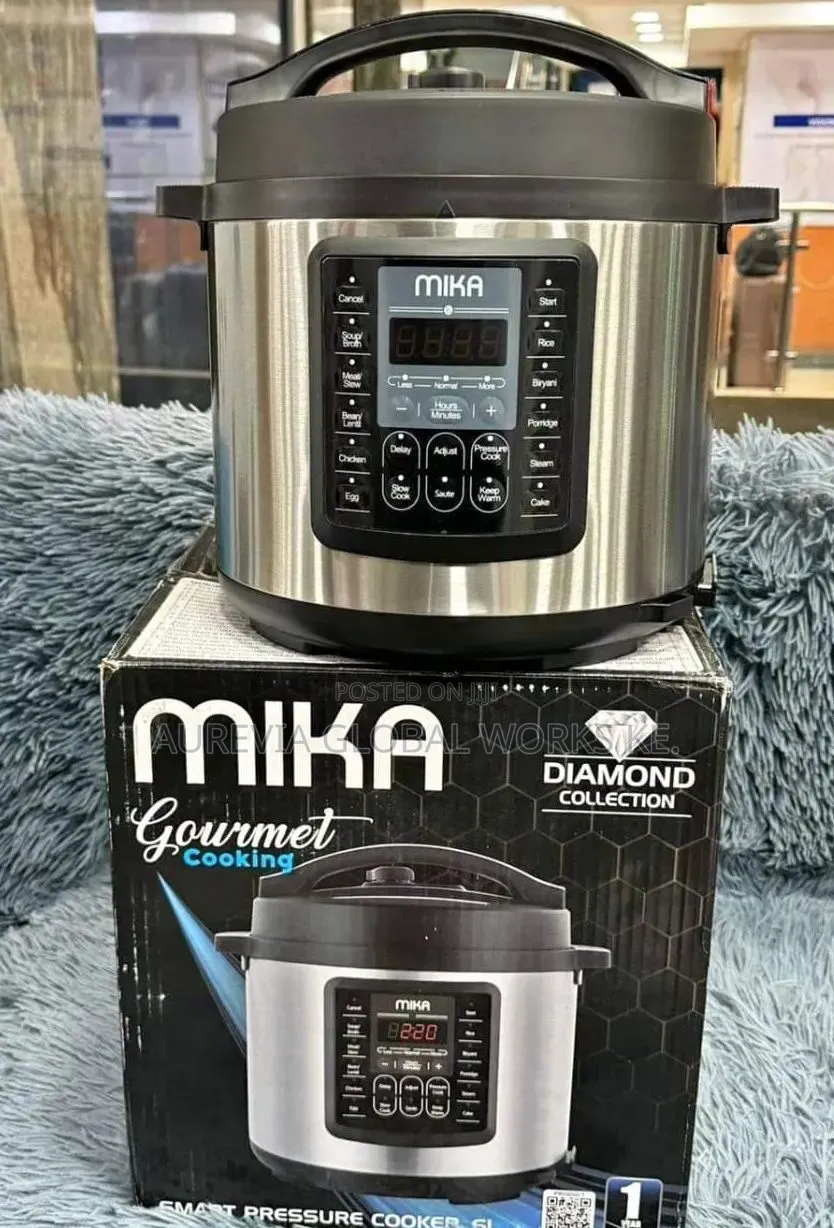 Mika 6-Litre Electric Pressure Cooker