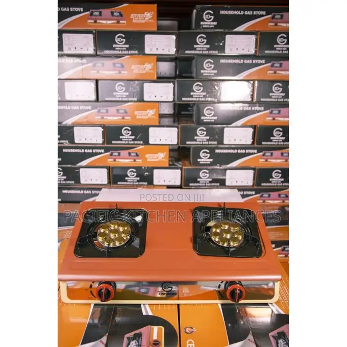 Eurochef Cast Iron 2 Burner Gas Cooker