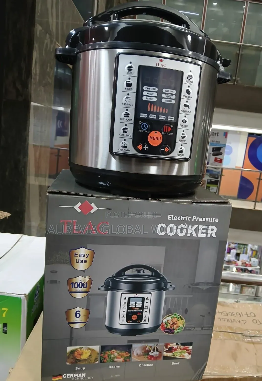 TLAC 6-Litre Pressure Cooker