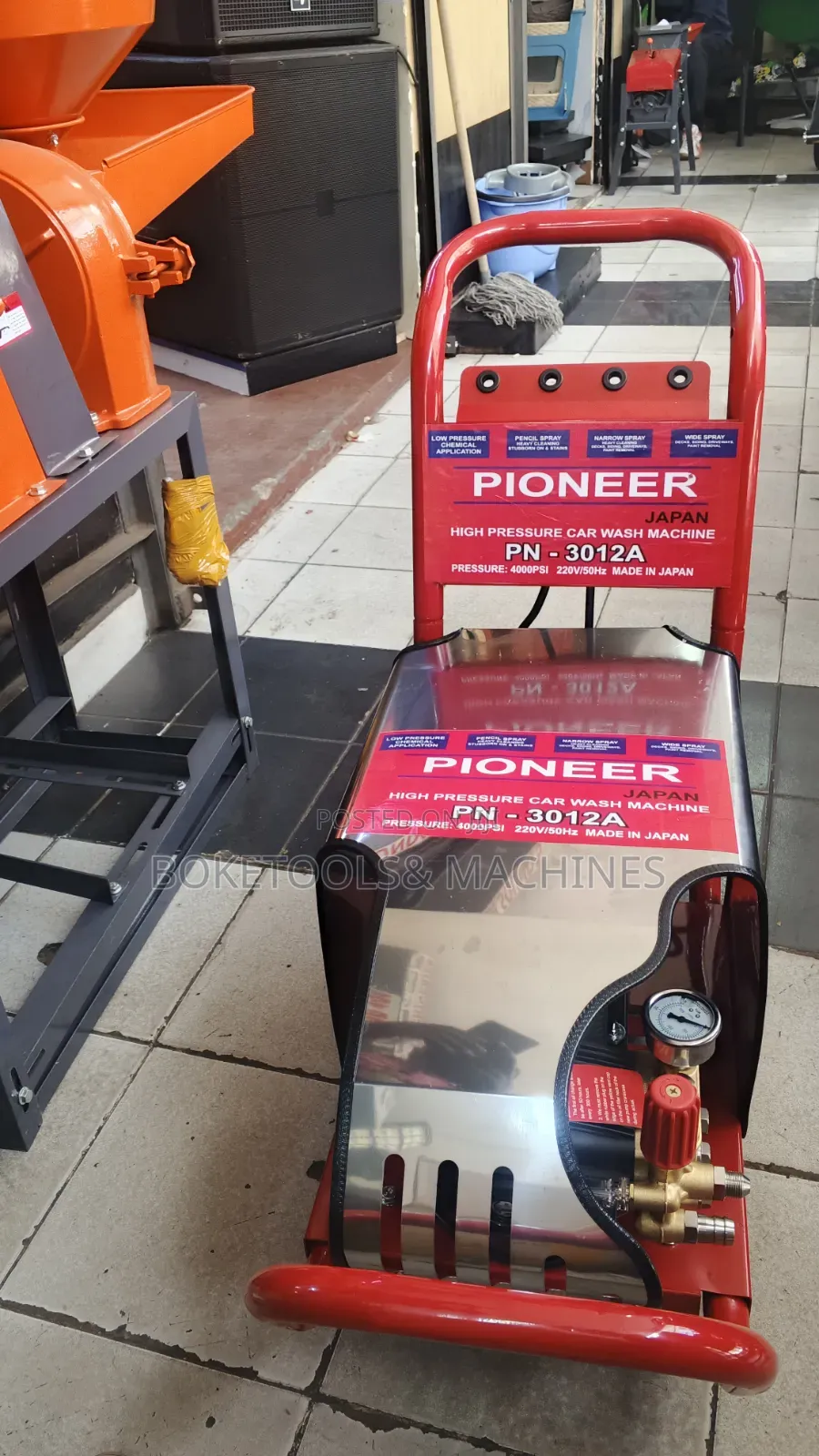 Pioneer 4000PSI Electric Car Wash Machine