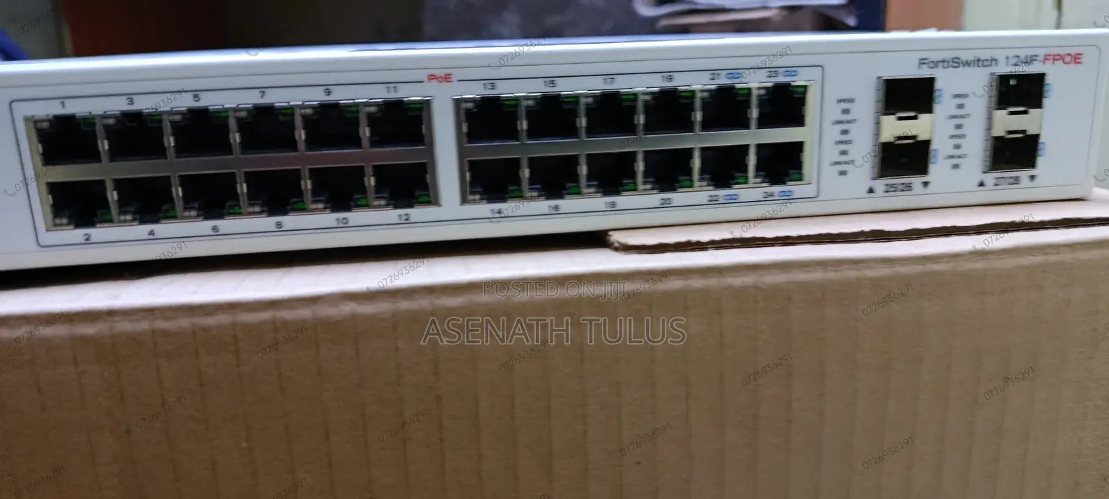 Fortinet FortiSwitch 124f-Fpoe Switch
