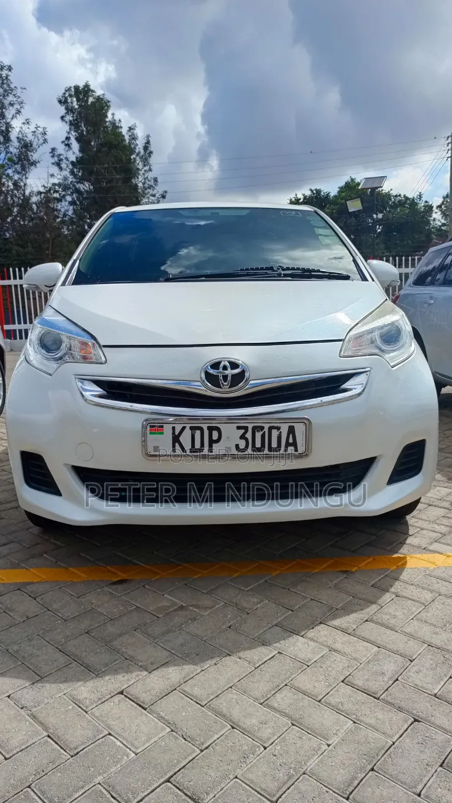 Toyota Ractis 2016 White