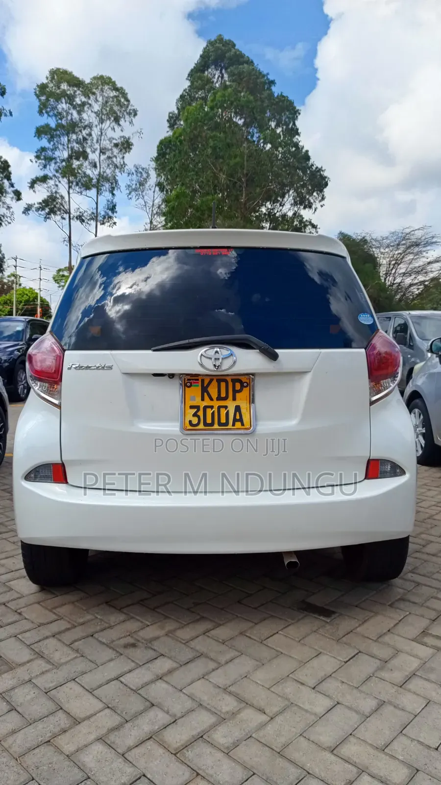 Toyota Ractis 2016 White